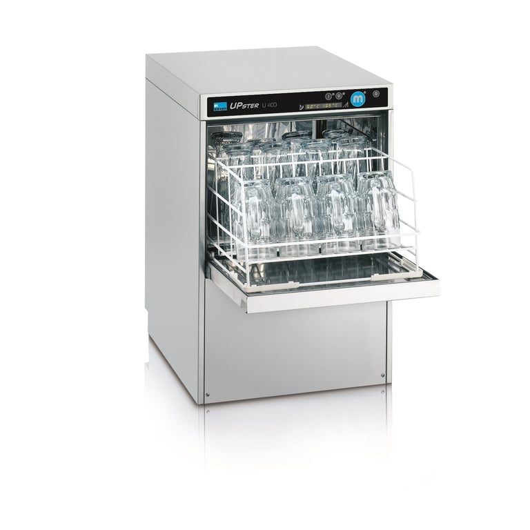 UPster U 400 Undercounter Glasswasher and Dishwasher