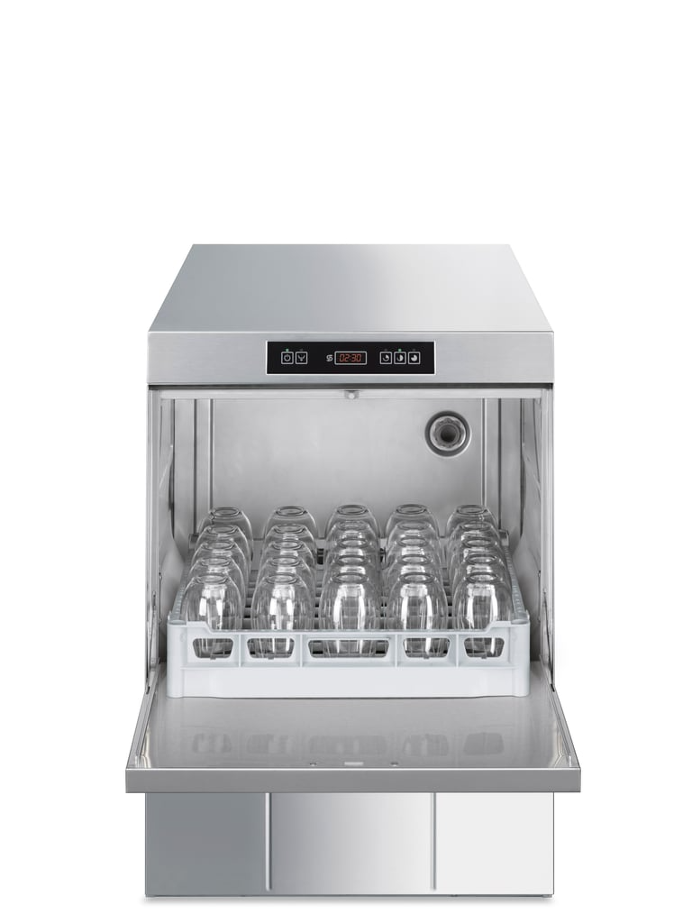 Smeg Professional SPD505AU - Undercounter Dishwasher Ecoline Serie 500mm/16A