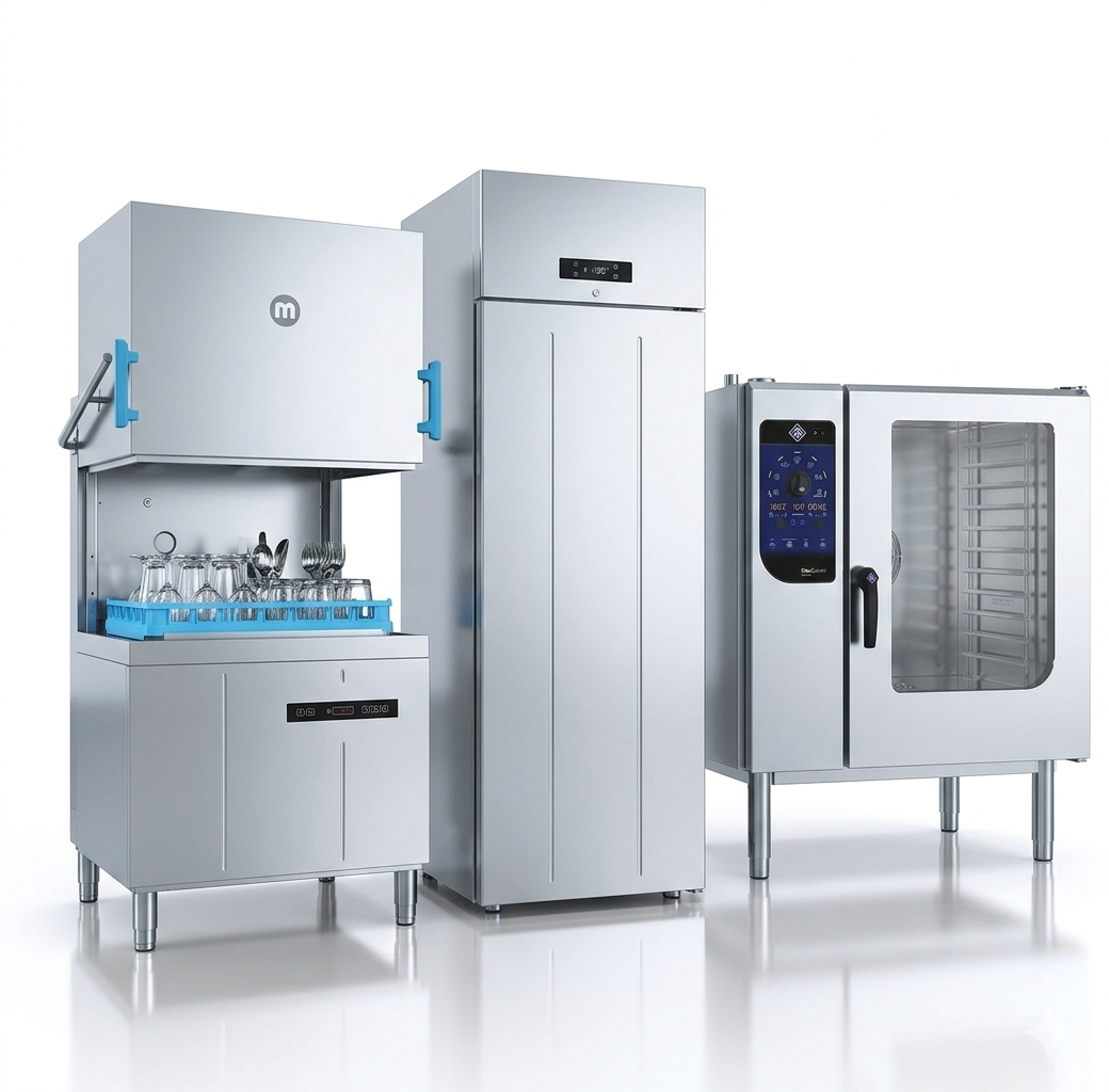 Commercial Kitchen Oven and Dishwasher Equipment